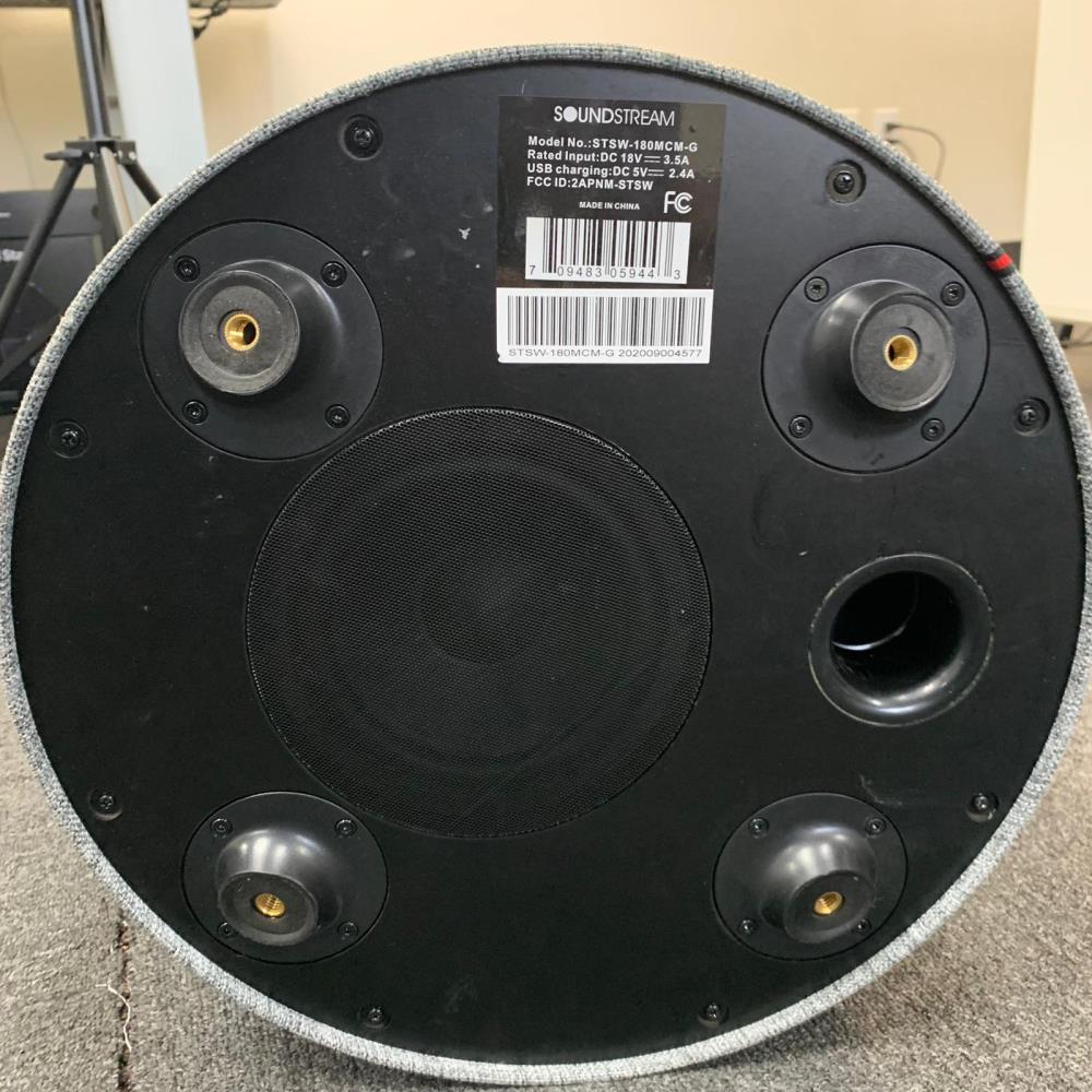 SOUNDSTREAM STSW-180MCM-G HOME END TABLE SOUNDSTREAM STSW-180MCM-G HOME END TABLE